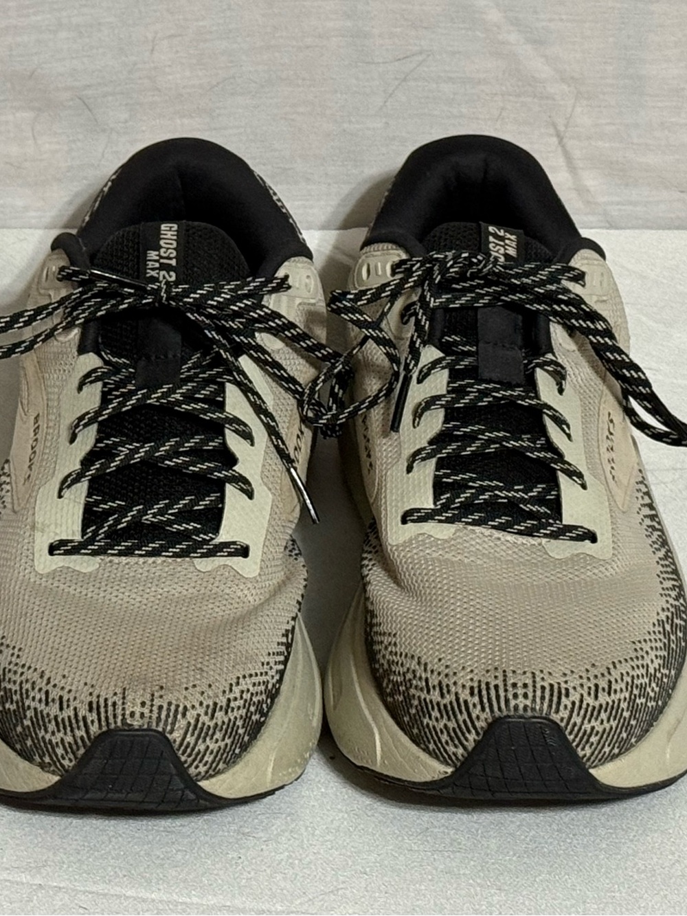 Brooks Ghost Max 2 Pelican Black Running Shoes Men’s 12 D